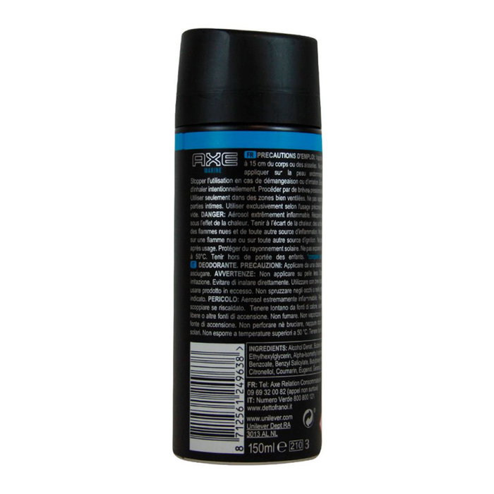 Axe Marine Déodorant Spray 150 ml