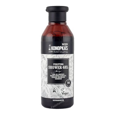DR. KONOPKA'S Gel Douche Purifiant Pour Homme 280ml Vegan - Nettoyant Détoxifiant DR. KONOPKA'S Gel Douche Purifiant Pour Homme 280ml Vegan - Nettoyant Détoxifiant