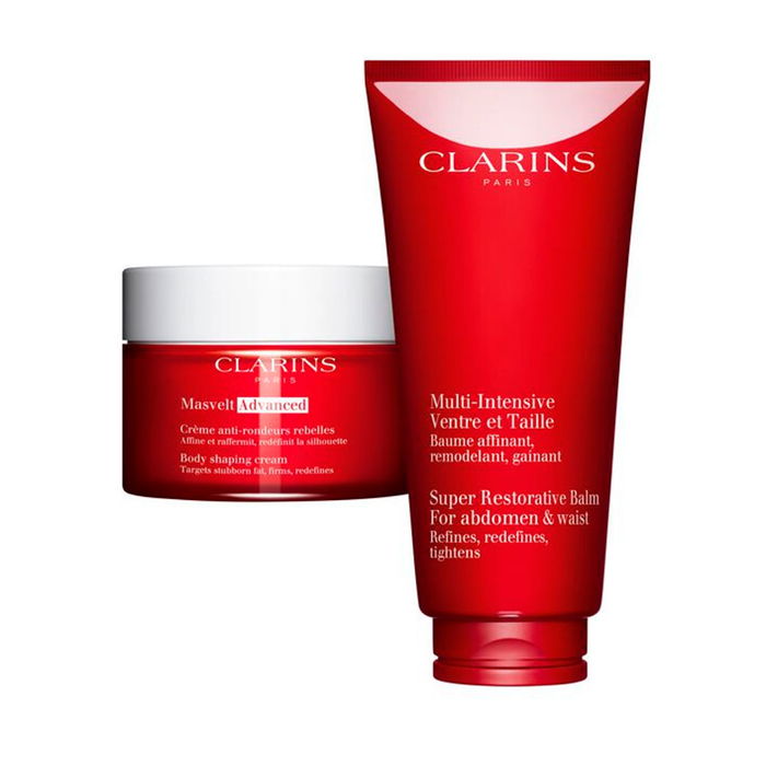 Clarins Crème MASVELT Soin Affinant et Raffermissant pour Femme, 200 ml