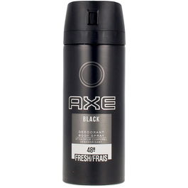 Axe Déodorant Spray Black 150 ml Parfum Homme Élégant aux Notes de Cèdre et Mousse