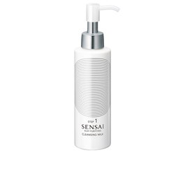 Sensai Lait Nettoyant Purifiant Soyeux 150 ml avec Dosificateur pour Tous Types de Peaux