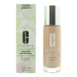Clinique Beyond Perfecting Fond de teint liquide et correcteur 2-en-1, 01 Lin