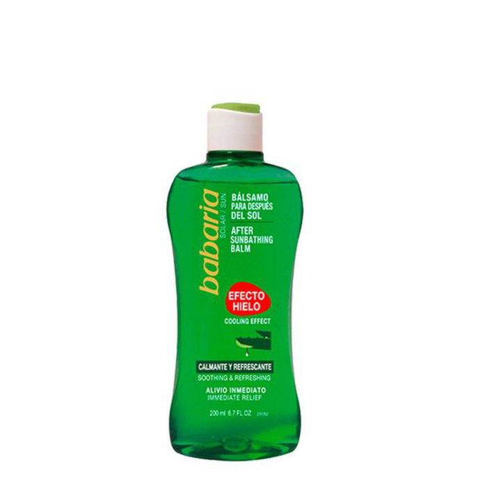 Babaria Gel Solaire Aloe Vera Après Soleil Effet Glace Babaria Gel Solaire Aloe Vera Après Soleil Effet Glace