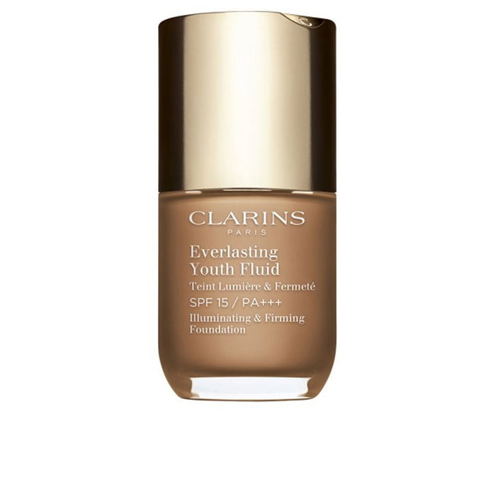 Clarins Everlasting Youth Levage Fond de teint liquide 113 Châtaigne