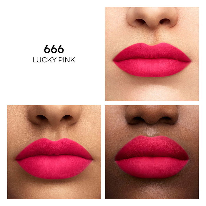 Guerlain KissKiss Tender Matte 666-Lucky Pink