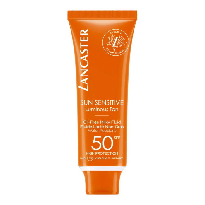 Lancaster SUN SENSITIVE fluide lacté sans huile SPF50