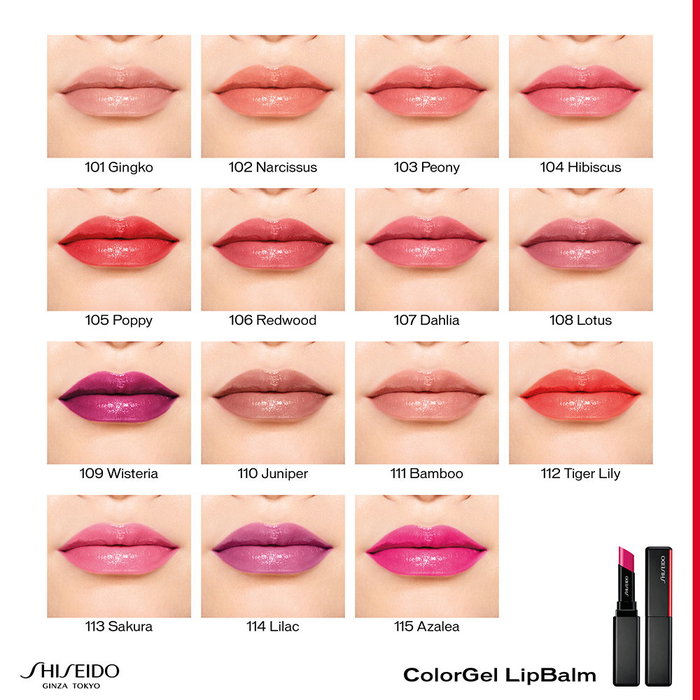 Shiseido ColorGel Baume à Lèvres 110-jupiter