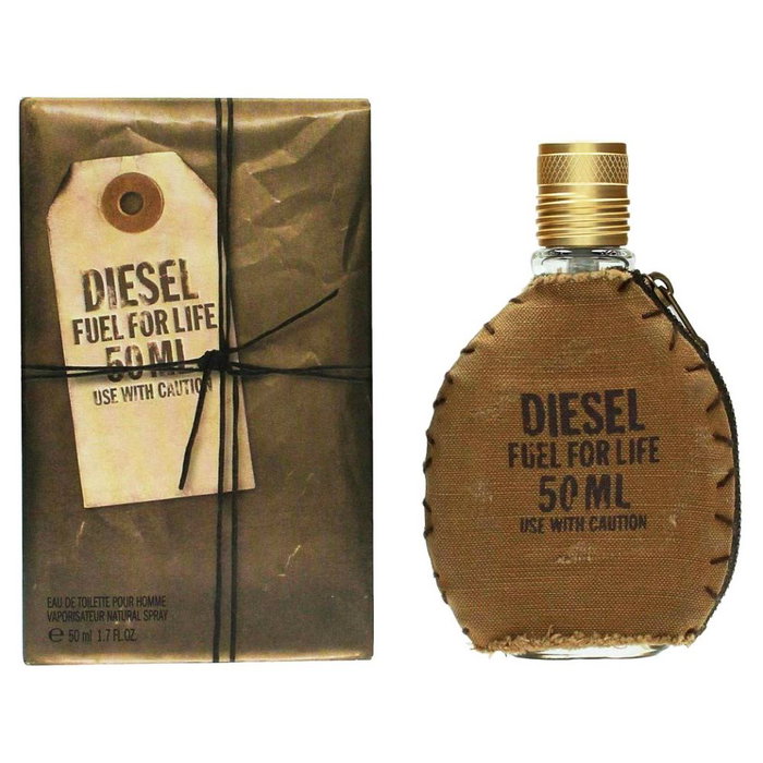 Diesel Fuel For Life Men 50 ml Vaporisateur Eau de Toilette pour Homme Diesel Fuel For Life Men 50 ml Vaporisateur Eau de Toilette pour Homme