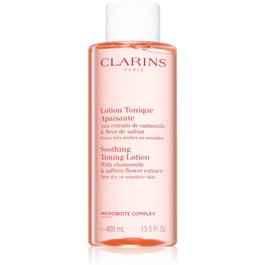 Clarins Lotion Tonique Apaisante Soothing Toning Lotion - Soin Visage pour Peaux Sensibles - 400 ml