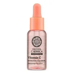 NATURA SIBERICA Oblepikha C-Berrica Sérum Visage Hydratant 30 ml, Pour Peaux Sèches, À la Vitamine C, Certifié Bio