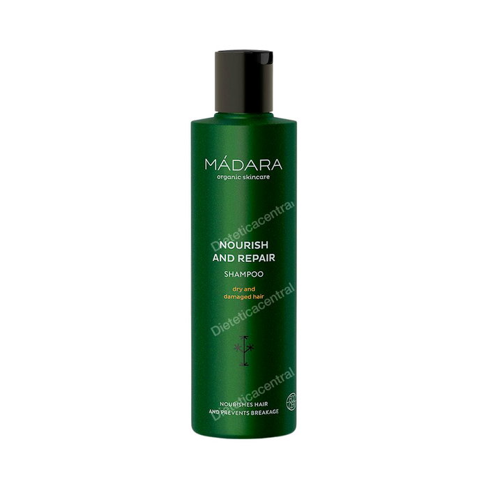 Mádara Organic Skincare Shampoing Nourrissant et Réparateur 250 ml Mádara Organic Skincare Shampoing Nourrissant et Réparateur 250 ml