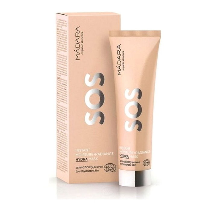 Mádara Organic Skincare SOS hydra moisture + radiance mask 60 ml Mádara Organic Skincare SOS hydra moisture + radiance mask 60 ml