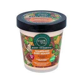 ORGANIC SHOP Mousse Corporelle Nutritive Amande-Miel 450ml