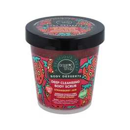 ORGANIC SHOP Exfoliant Corporel Profond Confiture de Fraise 450ml