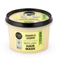ORGANIC SHOP Mascarilla Capilar Reparadora Platano-Jazmin 250ml