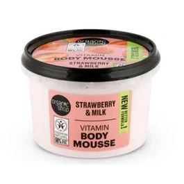 ORGANIC SHOP Mousse Corporelle Vitaminica Fraise 250ml