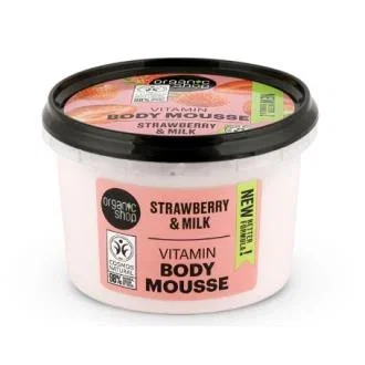 ORGANIC SHOP Mousse Corporelle Vitaminica Fraise 250ml ORGANIC SHOP Mousse Corporelle Vitaminica Fraise 250ml
