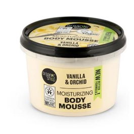 ORGANIC SHOP Mousse corporelle hydratante vanille-orchidée 250ml