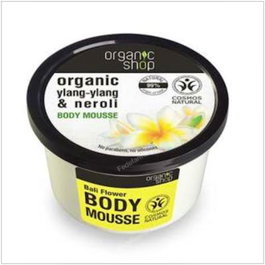 ORGANIC SHOP Mousse corporelle revitalisante ylang ylang 250ml