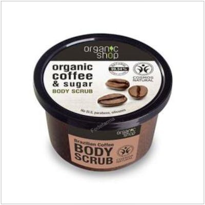ORGANIC SHOP Exfoliant corporel adoucissant au café 250 ml ORGANIC SHOP Exfoliant corporel adoucissant au café 250 ml