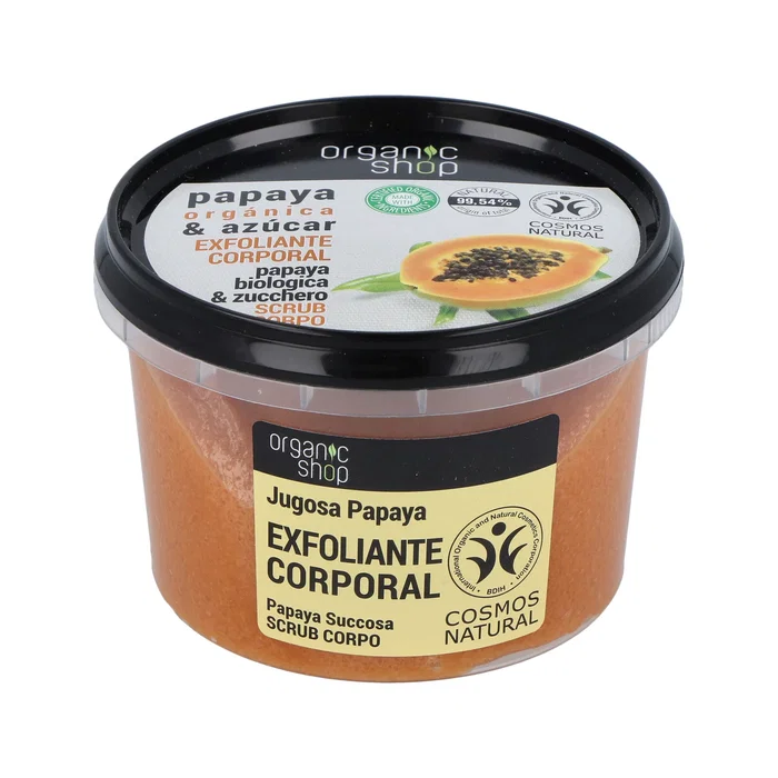 ORGANIC SHOP Exfoliant corporel rénovateur à la papaye ORGANIC SHOP Exfoliant corporel rénovateur à la papaye