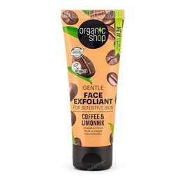 ORGANIC SHOP Exfoliant Facial Café-Schisandra Peaux Sensibles