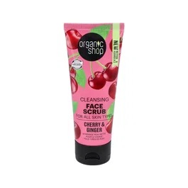ORGANIC SHOP Peeling Nettoyant Facial au Gingembre et aux Cerises