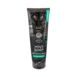 NATURA SIBERICA Savon à la menthe pour corps et cheveux 200ml