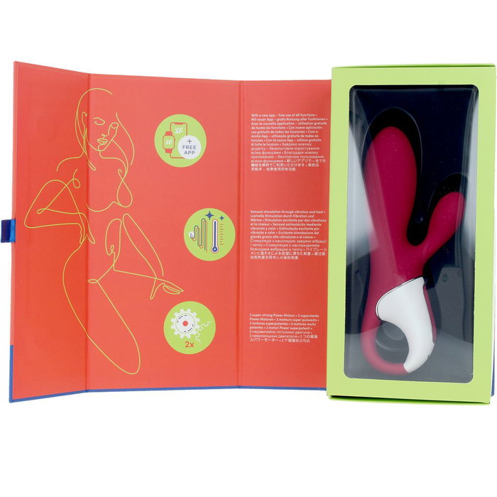Satisfyer Hot Bunny Vibromasseur Chauffant 39°C 12 Modes Satisfyer Hot Bunny Vibromasseur Chauffant 39°C 12 Modes