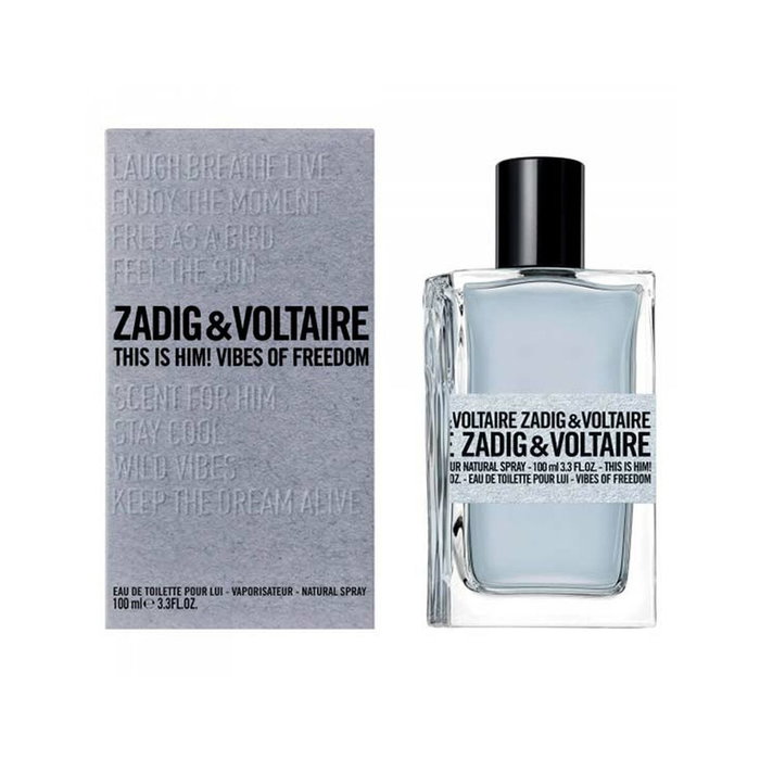 Zadig & Voltaire This Is Him! Vibes of Freedom Eau de Toilette 100 ml Zadig & Voltaire This Is Him! Vibes of Freedom Eau de Toilette 100 ml
