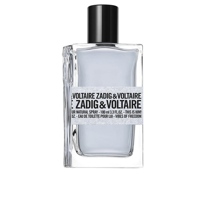 Zadig & Voltaire THIS IS HIM! vibes of freedom Eau de Toilette Vaporisateur 100 ml pour Homme Ambré Zadig & Voltaire THIS IS HIM! vibes of freedom Eau de Toilette Vaporisateur 100 ml pour Homme Ambré