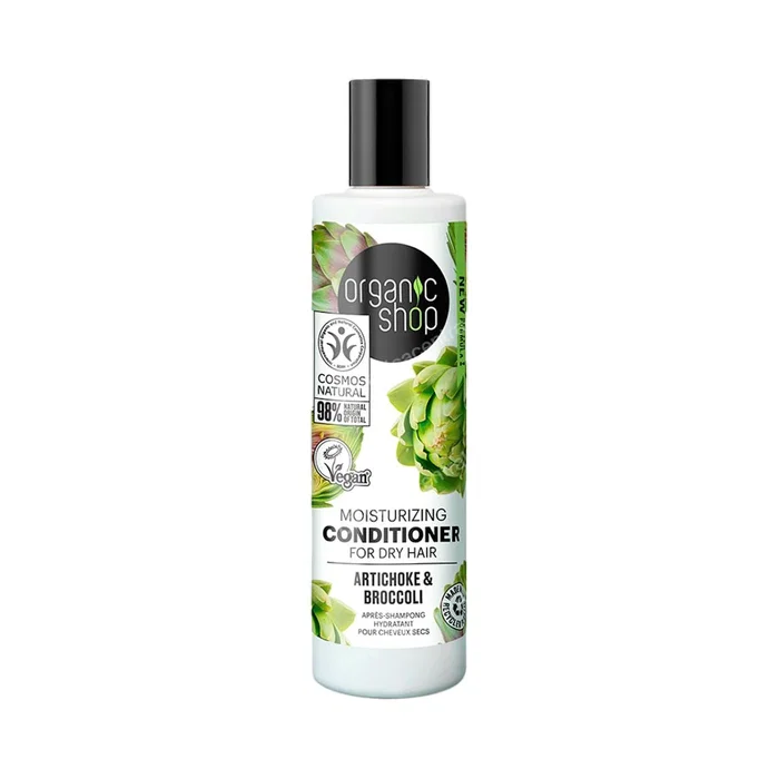 ORGANIC SHOP Après-shampooing hydratant à l'artichaut et au brocoli 280 ml ORGANIC SHOP Après-shampooing hydratant à l'artichaut et au brocoli 280 ml