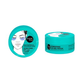 ORGANIC SHOP OS Hydrating Eye Gel Patch Blue Matcha & Acide Hyaluronique, 60 pièces