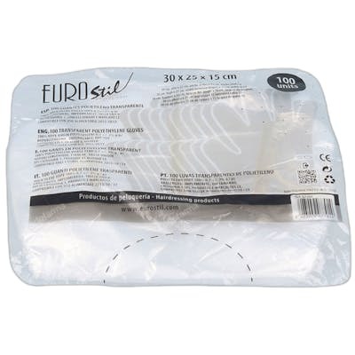 EUROSTIL Gants cosmétiques jetables 100 unités EUROSTIL Gants cosmétiques jetables 100 unités
