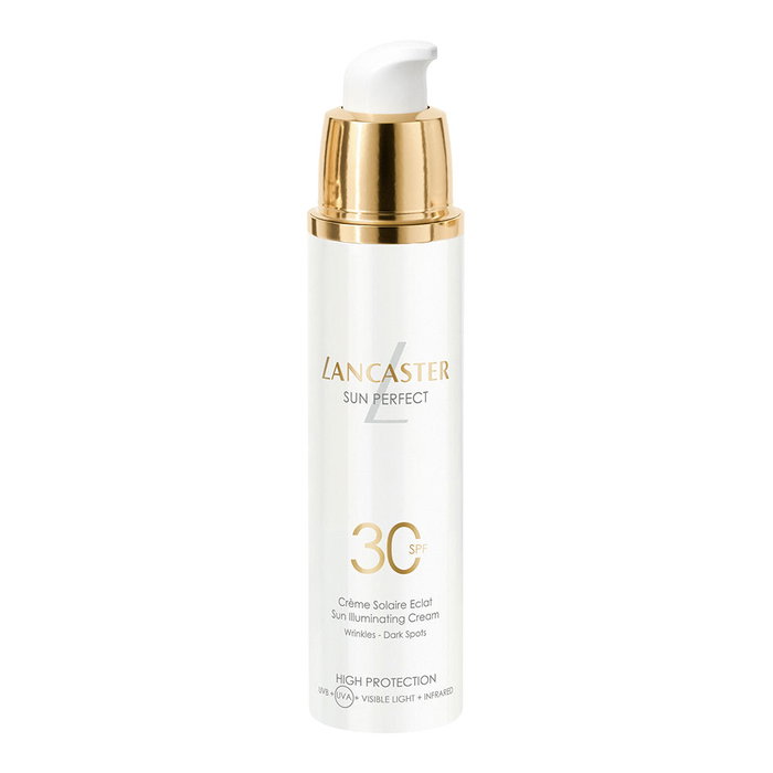 Lancaster Sun Perfect Crème Illuminatrice SPF30 Anti-Âge avec Protection Large Spectre - Soin Visage Hydratant 50 ml Lancaster Sun Perfect Crème Illuminatrice SPF30 Anti-Âge avec Protection Large Spectre - Soin Visage Hydratant 50 ml