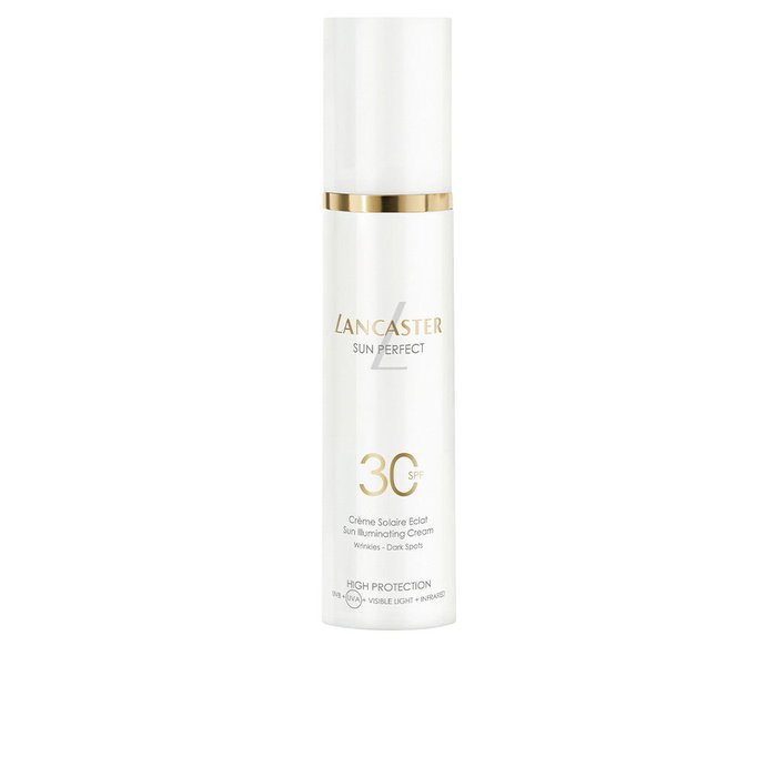 Lancaster Sun Perfect Crème Illuminatrice SPF30 Anti-Âge avec Protection Large Spectre - Soin Visage Hydratant 50 ml Lancaster Sun Perfect Crème Illuminatrice SPF30 Anti-Âge avec Protection Large Spectre - Soin Visage Hydratant 50 ml