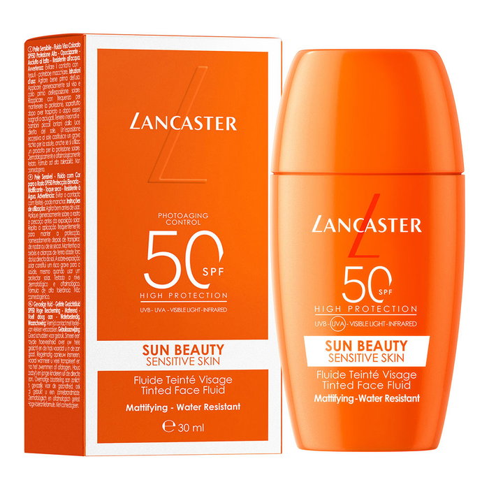 Lancaster SUN SENSITIVE Fluide Matifiant Teinté SPF50 30 ml Lancaster SUN SENSITIVE Fluide Matifiant Teinté SPF50 30 ml