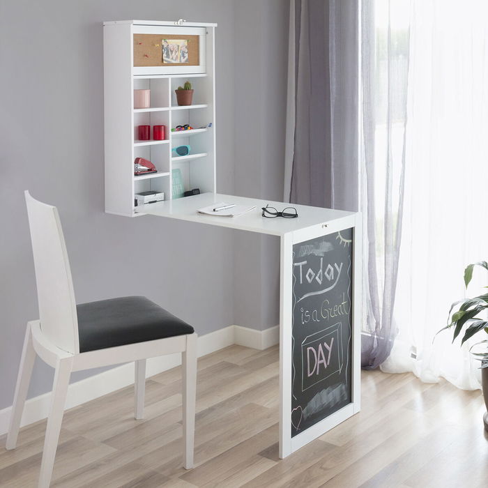Bureau Mural Rabattable Woldy InnovaGoods Bureau Mural Rabattable Woldy InnovaGoods