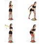 Plateforme de Fitness pour Fessiers et Jambes avec Guide d'Exercices InnovaGoods