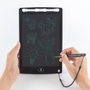 Innovagoods Tablette LCD pour dessin et écriture, Noir, 14,5 x 22,5 cm