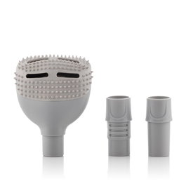 Innovagoods Brosse anti-poils pour aspirateur avec picots silicone Ø3cm adaptateur Ø4cm