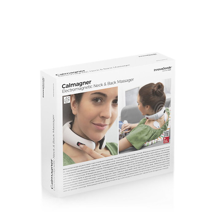 InnovaGoods Masseur de Cou et de Dos Électromagnétique Calmagner InnovaGoods Masseur de Cou et de Dos Électromagnétique Calmagner