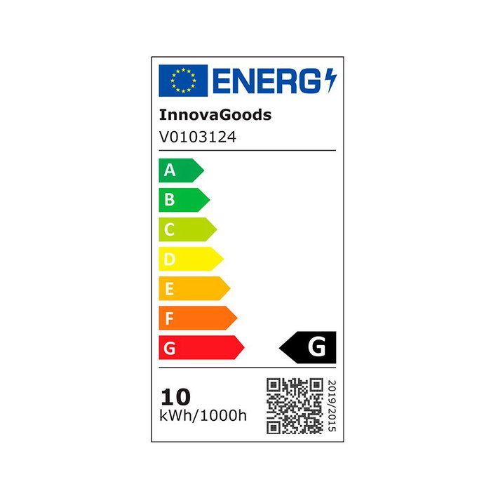 Innovagoods Set de 3 Panneaux LED Modulaires Magnétiques et Tactiles Hexagonaux – Lumière Blanche