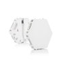 Innovagoods Set de 3 Panneaux LED Modulaires Magnétiques et Tactiles Hexagonaux – Lumière Blanche