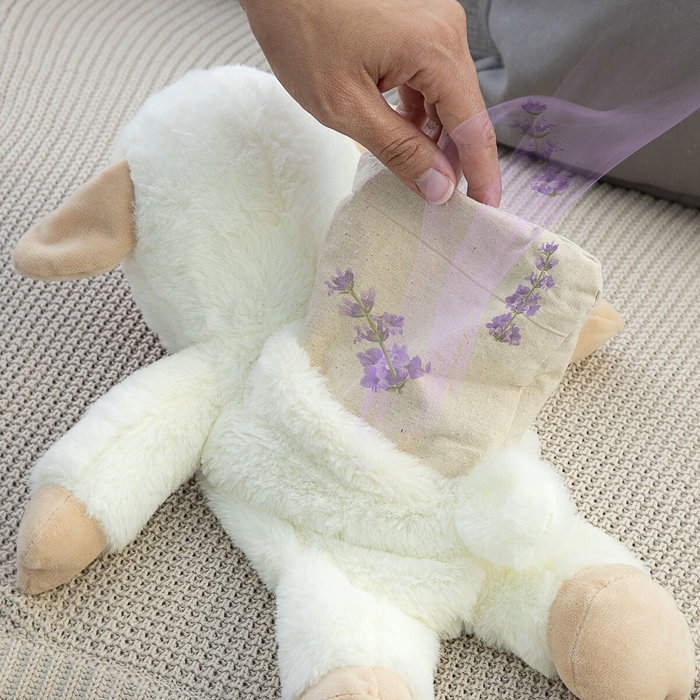 Mouton en Peluche avec Effet Chaud et Froid Wooly InnovaGoods Mouton en Peluche avec Effet Chaud et Froid Wooly InnovaGoods