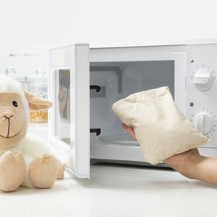 Mouton en Peluche avec Effet Chaud et Froid Wooly InnovaGoods Mouton en Peluche avec Effet Chaud et Froid Wooly InnovaGoods