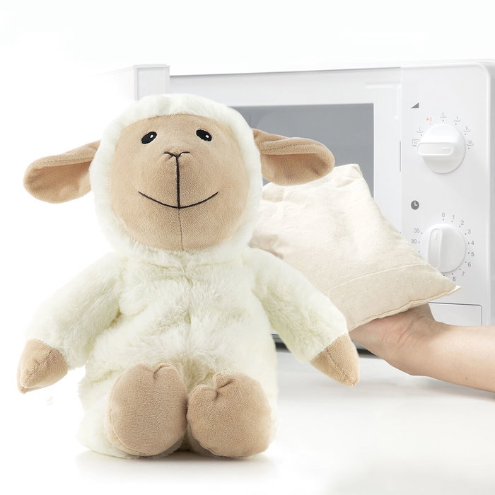 Mouton en Peluche avec Effet Chaud et Froid Wooly InnovaGoods Mouton en Peluche avec Effet Chaud et Froid Wooly InnovaGoods