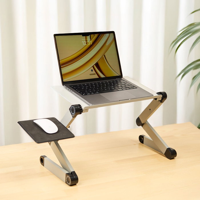 InnovaGoods Omnible Table Réglable pour Ordinateur Portable