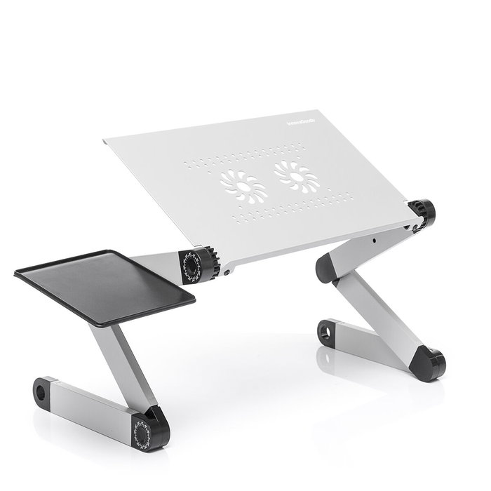 InnovaGoods Omnible Table Réglable pour Ordinateur Portable