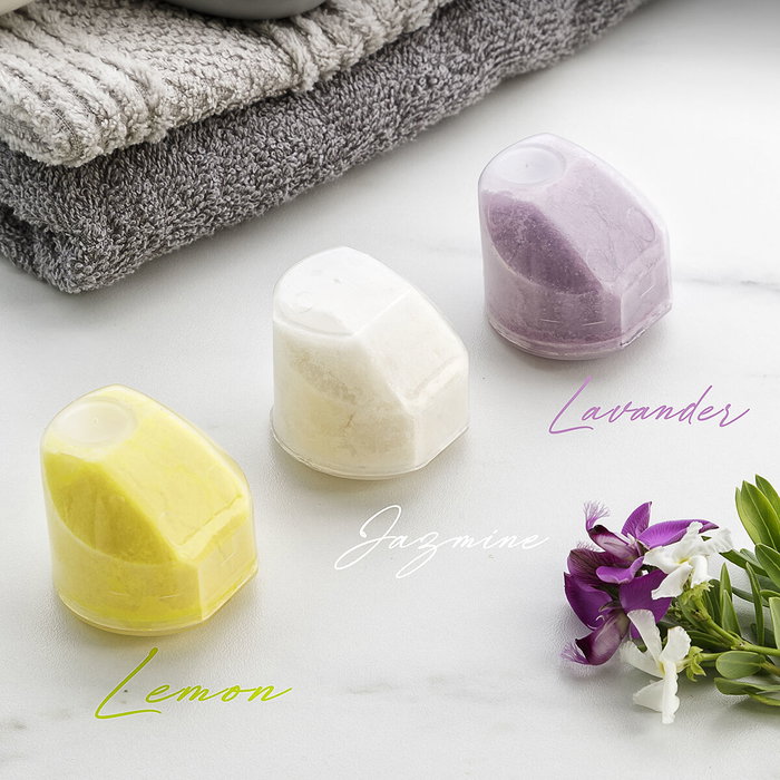 InnovaGoods Douche Écologique Multifonction Shosence avec Huiles Essentielles et Minéraux